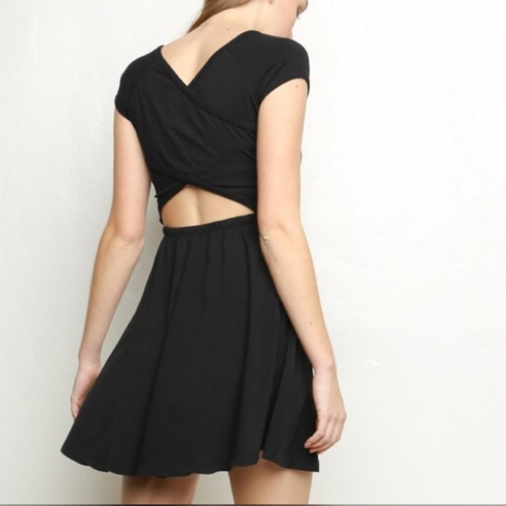 Crossed back brandy Melville dress